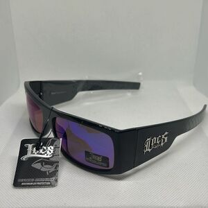 Locs Mens Mirrored Hardcore Sunglasses